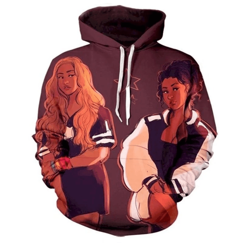 Beyonce Nicki Minaj Full Over Print 3d Hoodie Zip Hoodie Moonbestprint