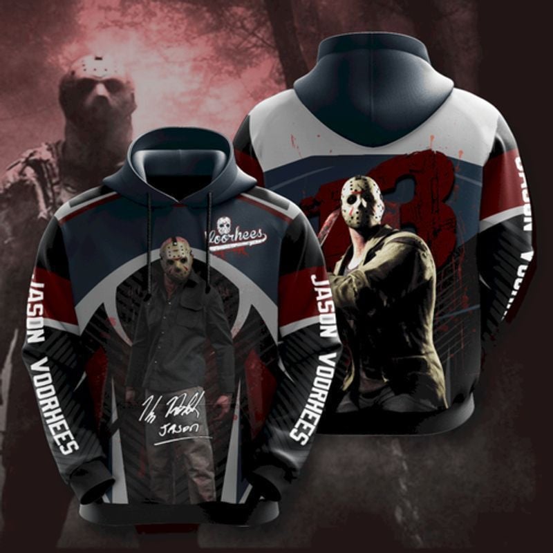 Jason Voorhees Lovers 3d Hoodie Moonbestprint