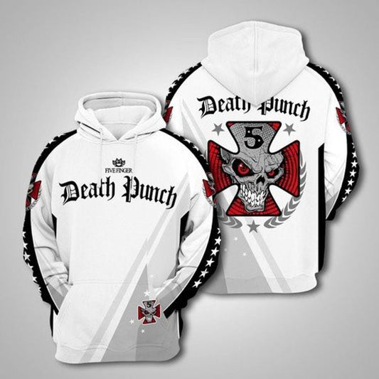 Five Finger Death Punch Full Printing Custom 3d Hoodie Moonbestprint