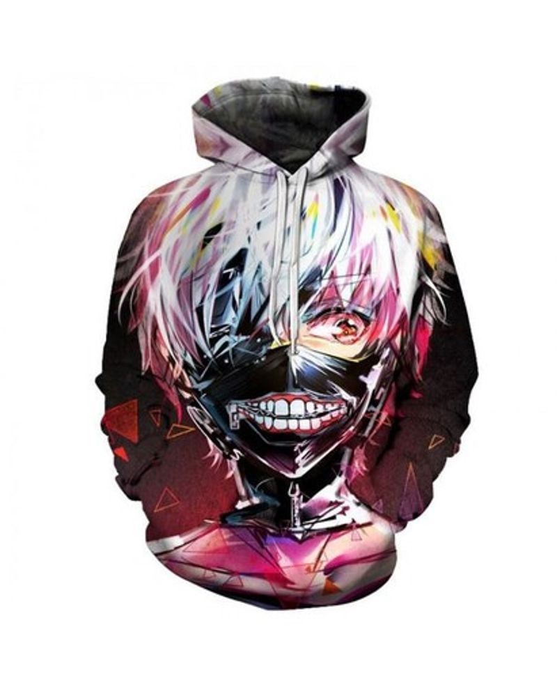 Kaneki Ken Tokyo Ghoul 3d Hoodie Moonbestprint