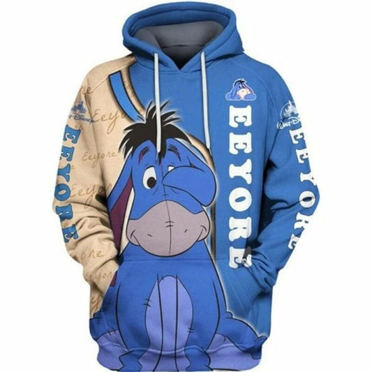 Eeyore Winnie The Pooh 3d Hoodie Moonbestprint
