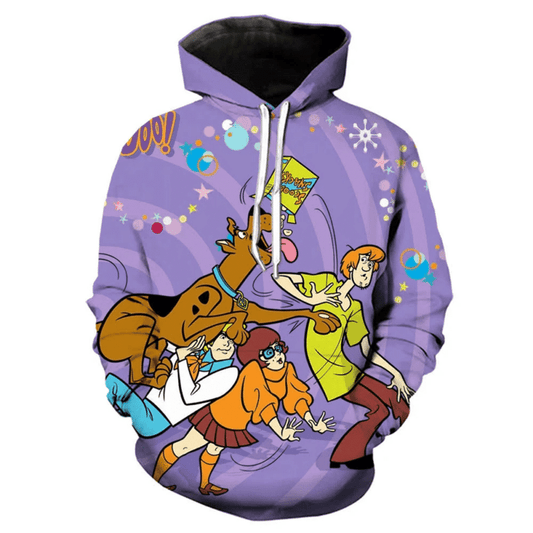 3d Print Clothes Men Scooby Doo Hoodie Jacket Black Homme Sweatshirt Shirts Pants Harajuku Short Hip Hop Hoody Out Coat Moonbestprint