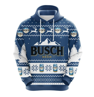 Busch Light Beer Full Printed 3d Hoodie Zipper Moonbestprint
