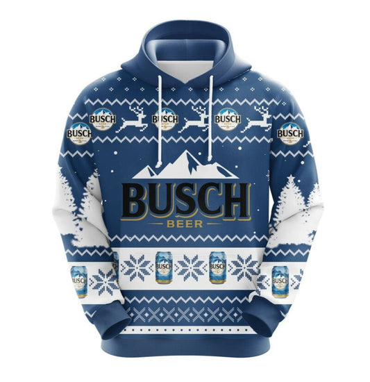 Busch Light Beer Full Printed 3d Hoodie Zipper Moonbestprint