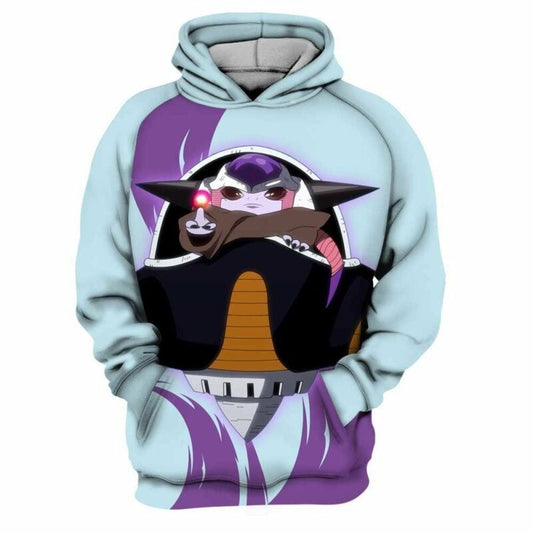 Frieza Baby Yoda Star Wars Dragon Ball 3d Hoodie Moonbestprint