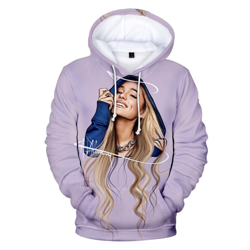 Fashion 3d Ariana Grande Hoodies Idol Casual Men/women Moonbestprint