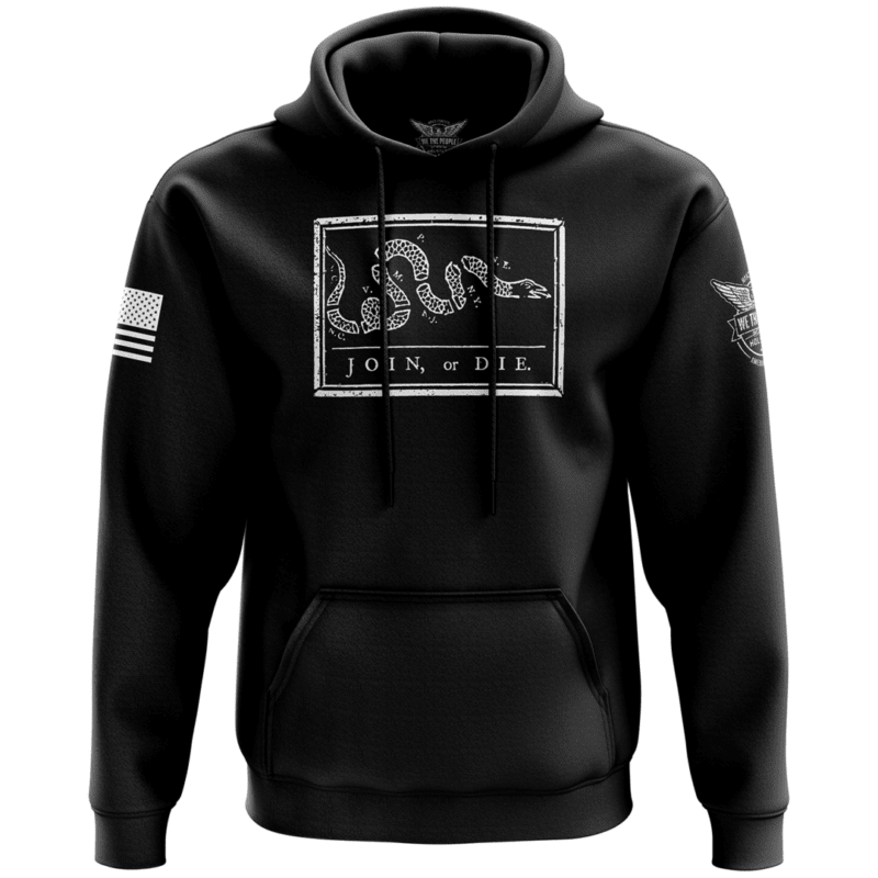 Join Or Die Hoodie Moonbestprint
