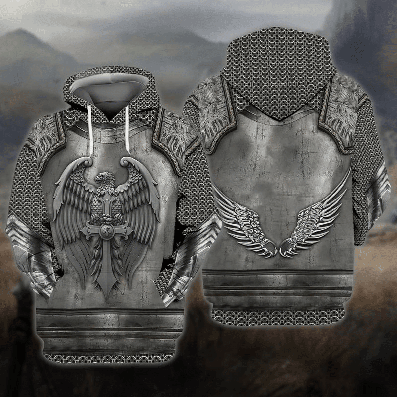Armor Eagle 1 Gift For Men And Women 3d Hoodie Zip Hoodie Moonbestprint