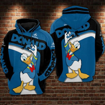 Donald Duck Movies Disney 6 Over Print 3d Hoodie Zip Hoodie Moonbestprint
