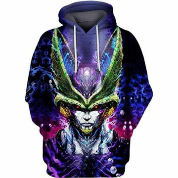 Dragon Ball Lovers Cell 3d Hoodie Moonbestprint