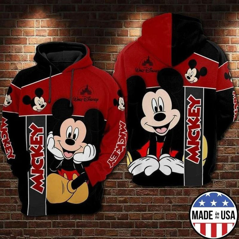 Mickey Full Printing Hoodie Walt Disney Full Printing 5 3d Hoodie 2 Moonbestprint