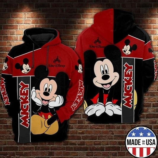 Mickey Full Printing Hoodie Walt Disney Full Printing 5 3d Hoodie 2 Moonbestprint