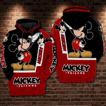 Mickey And Minnie Mouse Friends 3d Hoodie 456 Moonbestprint
