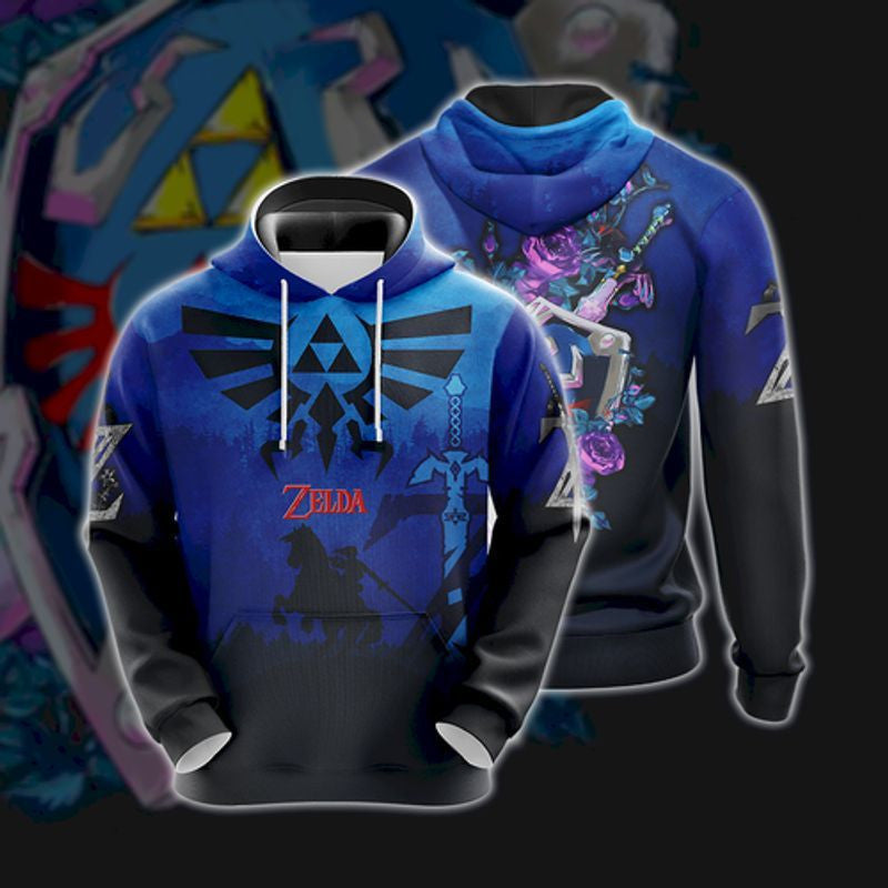 The Legend Of Zelda All Over Printing 3d Hoodie Moonbestprint