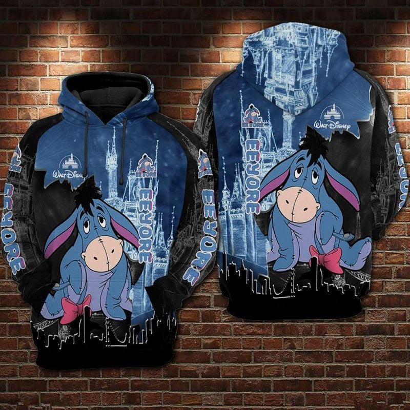 Eeyore The Mini Adventures Of Winnie The Pooh Disney 11 3d Hoodie Zip Hoodie Moonbestprint