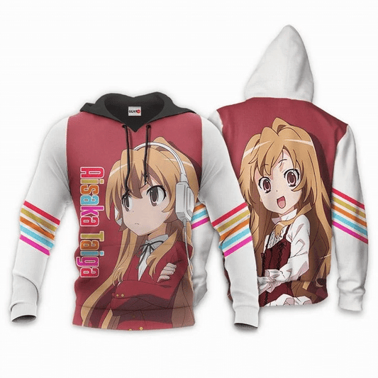 Aisaka Taiga Anima Manga Toradora For Men And Women 3d Hoodie Zip Hoodie Moonbestprint