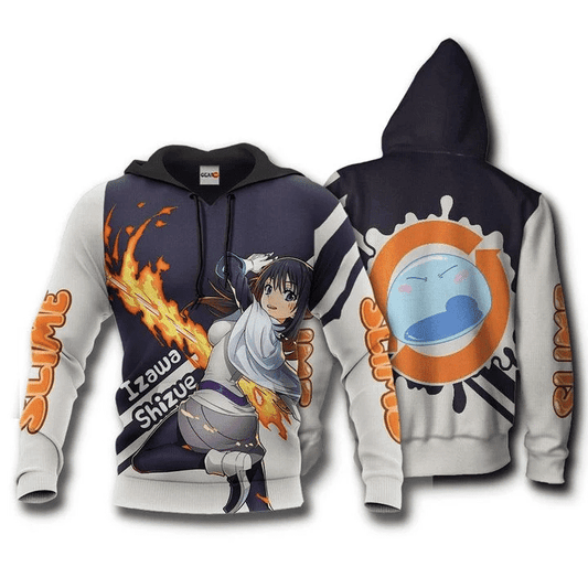 Slime Izawa Shizue Tensura Anime Manga For Men And Women 3d Hoodie Zip Hoodie Moonbestprint