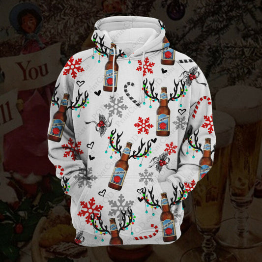 Beer Blue Moon All Over Printed 3d Hoodie Zip Hoodie Moonbestprint