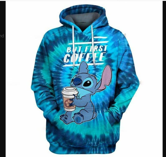 Stitch Eat Ice Cream Funny For Men And Women 3d Hoodie Zip Hoodie 1199 Moonbestprint