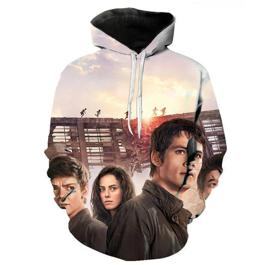 The Maze Runner Hoodies Men Women Children Casual Sweatshirts Movie The Maze Runner 3d Printed Boy Moonbestprint