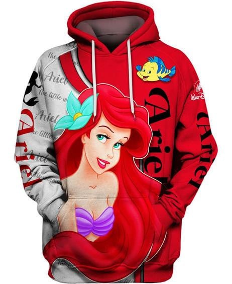 The Little Mermaid Hoodie Moonbestprint