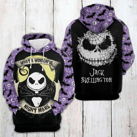 Jack Skellington Iv 3d Hoodie Zip Hoodie Moonbestprint