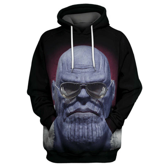 Marvel Thanos 3d Hoodie Zip Hoodie Moonbestprint