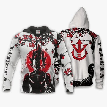 Dbz Prince Vegeta Dragon Ball Anime Manga For Men And Women 3d Hoodie Zip Hoodie Moonbestprint