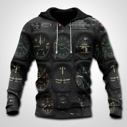 Apayprint - Control Plane 3d Hoodie Zip Hoodie Moonbestprint
