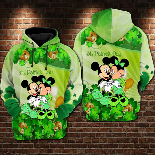 Mickey Patrick's Day - Hoodies 52 Moonbestprint