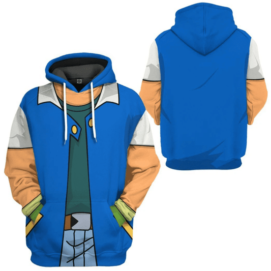 3d Ash Pokemon Costume Hoodie Moonbestprint