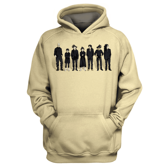 Dragon Ball Squad Hoodie Zip Hoodie Moonbestprint