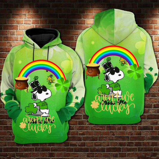 Snoopy Patrick's Day - Hoodies 60 Moonbestprint