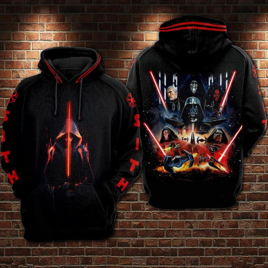 Sith Hoodie Sweater Shirt Star Wars 3d Hoodie Zip Hoodie Moonbestprint