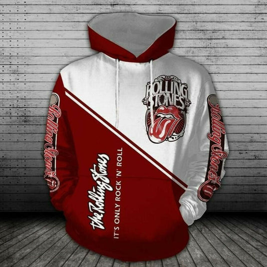 The Rolling Stones Its Only Rock N Roll 3d Hoodie Zip Hoodie Moonbestprint