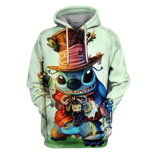 Stitch Legendary Forever Hoodie Hoodie Moonbestprint