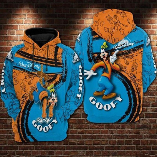 Goofy Blue 3d Hoodie For Men For Women All Over Printed Moonbestprint