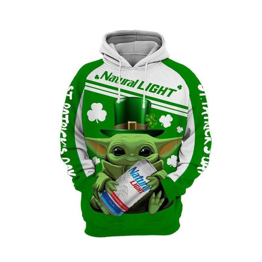 Baby Yoda Bud Light 3d All Over Print 3d Hoodie Zip Hoodie Moonbestprint