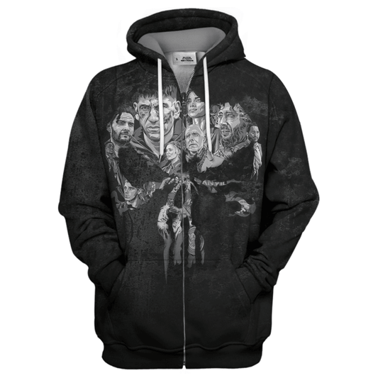 Punisher Skull Hoodie Shirt 3d Hoodie Zip Hoodie Moonbestprint