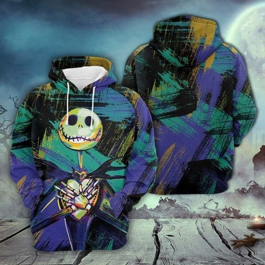 Jack Skellington Keep Your Heart 3d Hoodie Zip Hoodie Moonbestprint