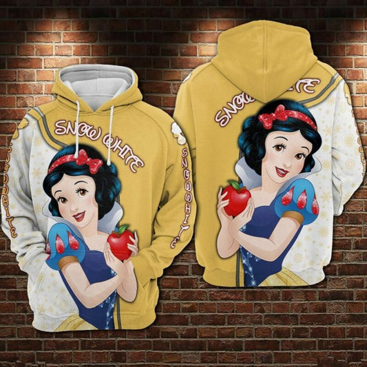 Snow White And The Seven Dwarfs 1 Over Print 3d Hoodie Zip Hoodie Moonbestprint