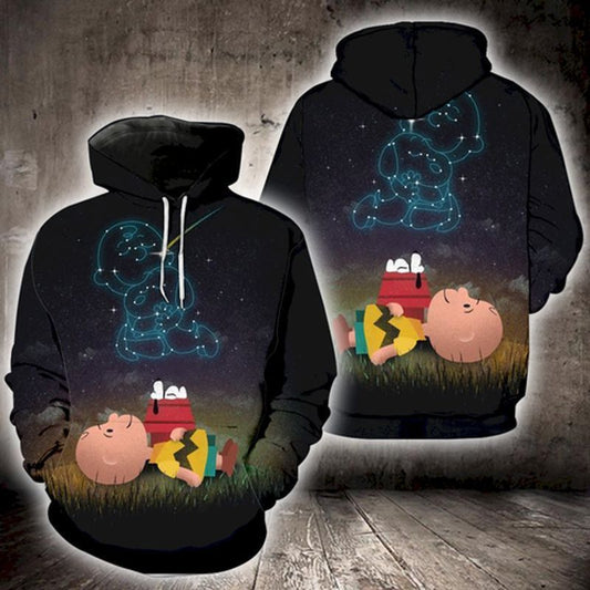 Snoopy Walt Disney Over Print 3d Hoodie Zip Hoodie 952 Moonbestprint