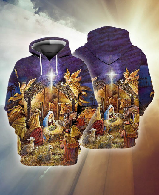 Christmas Eve For Men And Women 3d Hoodie Zip Hoodie Moonbestprint