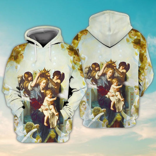 Maria Crown For Men And Women 3d Hoodie Zip Hoodie Moonbestprint