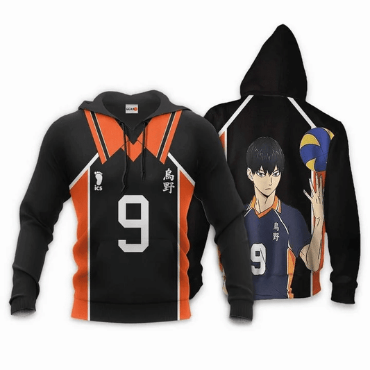 Tobio Kageyama Karasuno Anime Manga Haikyuu Number 9 For Men And Women 3d Hoodie Zip Hoodie Moonbestprint