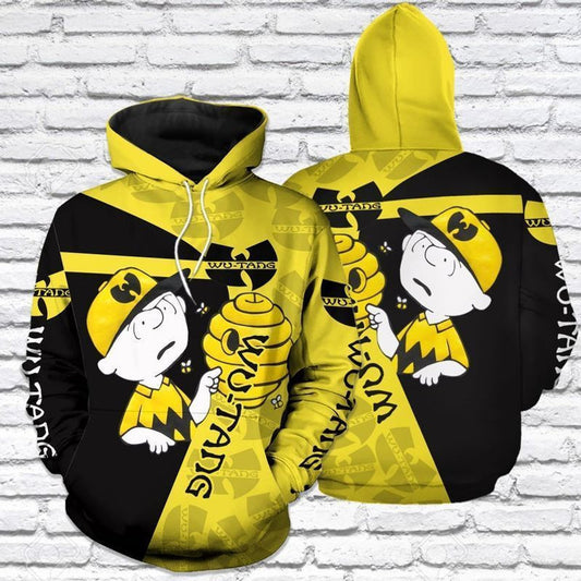 The Peanuts Wu Tang Charlie Brown Hive 3d Hoodie Zip Hoodie Moonbestprint