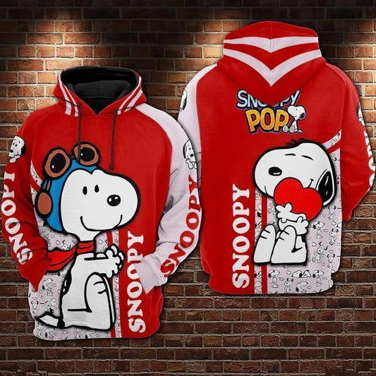 Disney Snoopy Cute Lover 3d Hoodie Zip Hoodie 1049 Moonbestprint