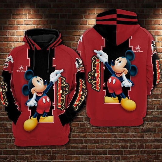 Mickey Mouse Over Print 3d Hoodie Zip Hoodie 362 Moonbestprint