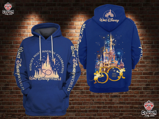 Disney 50th Anniversary Custom Hoodie Zip Hoodie Pk003 Moonbestprint