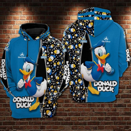 Donald Duck Movies The Disney Over Print 3d Hoodie Zip Hoodie 34 Moonbestprint